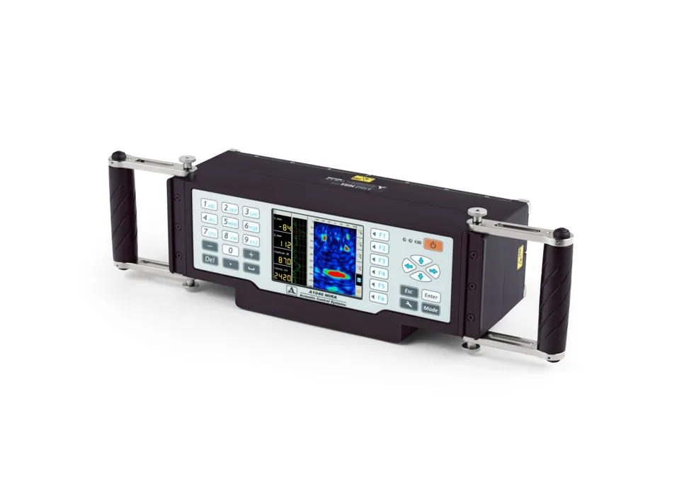 ACS A1040 MIRA Classic ultrasonic concrete tomograph dengan display terintegrasi