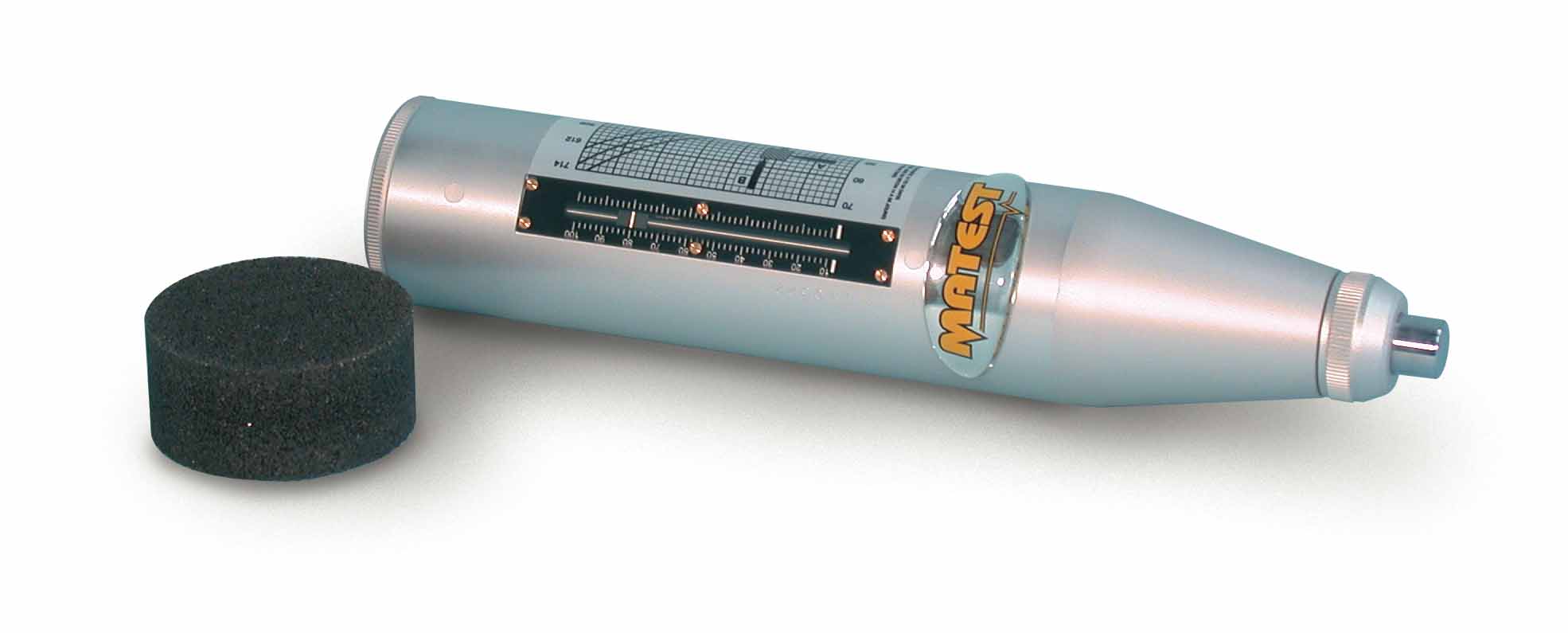 Matest C380 concrete test hammer dengan abrasive stone