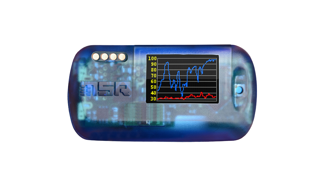 MSR145W2D WiFi wireless data logger dengan sensor dan display OLED