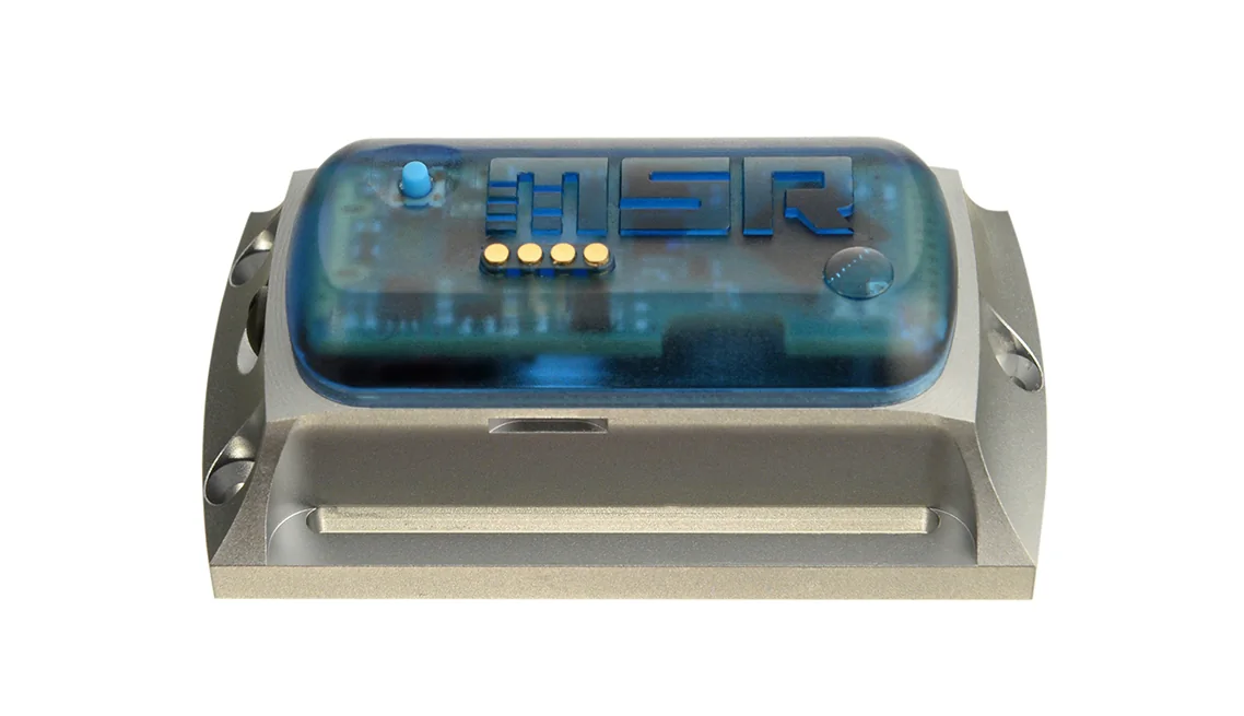 MSR160 compact data logger dengan empat analogue inputs dan housing aluminium