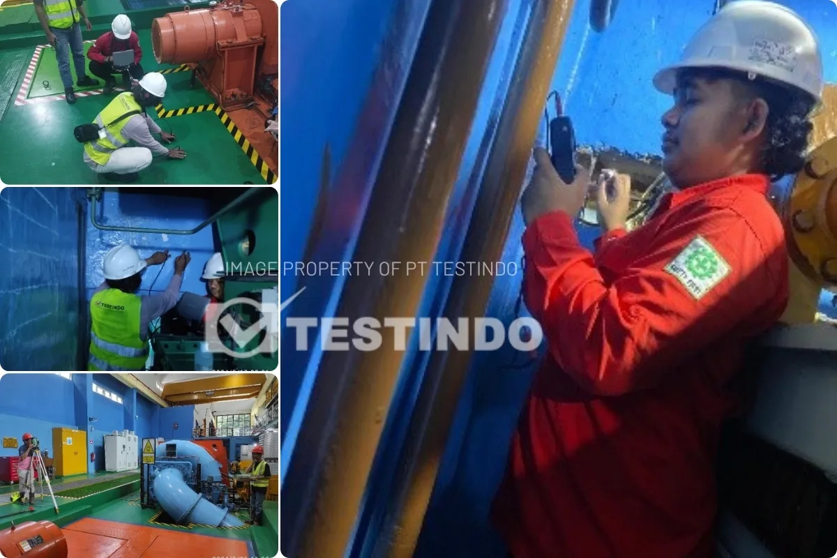 UPV digunakan untuk membandingkan karakteristik rambatan pulsa pada elemen pondasi.