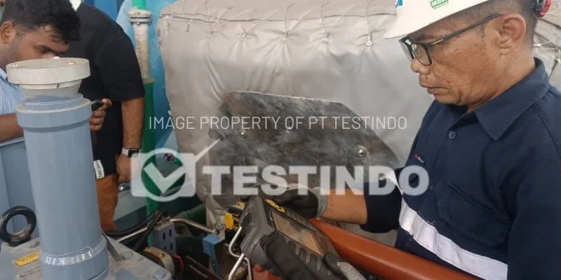 Shaft Alignment Turbine dan Gearbox Pacific Bio Industry di Mempawah, Kalimantan Barat