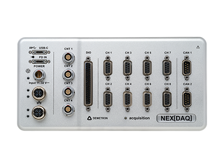 Front-end rugged DEWETRON NEX[DAQ]